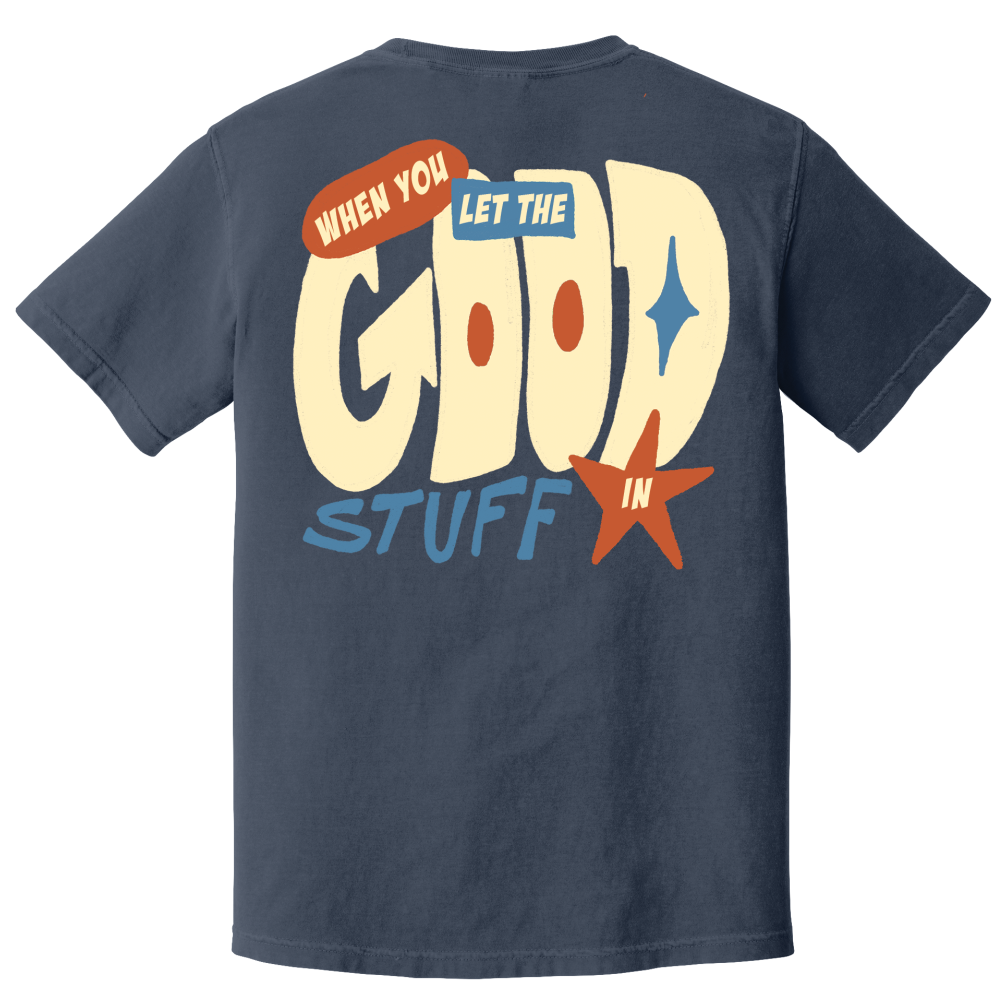 Ain't It Funny Navy Tee