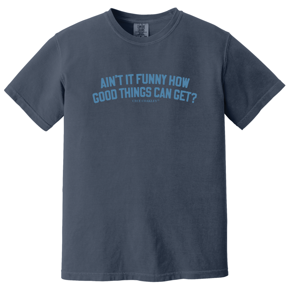 Ain't It Funny Navy Tee